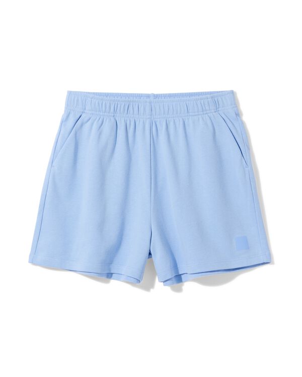 Damen-Sweatshorts hellblau hellblau - 36000434LIGHTBLUE - HEMA