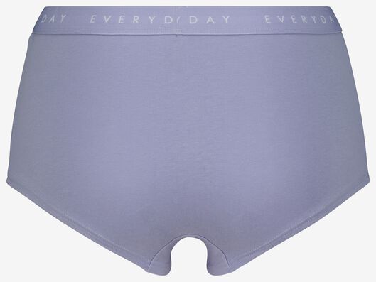Damen-Boxershorts, Baumwolle, Everyday blau XL - 19610638 - HEMA