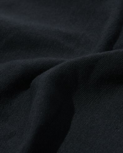 dames strings stretch katoen - 2 stuks zwart zwart - 1000030293 - HEMA