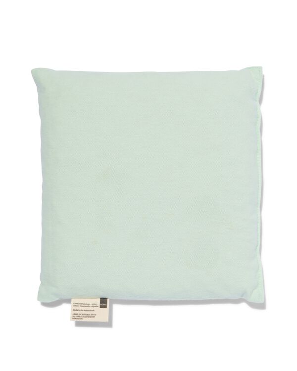 Coussin &agrave; r&eacute;chauffer avec noyaux de cerises 25x25 cm vert - 11900125 - HEMA