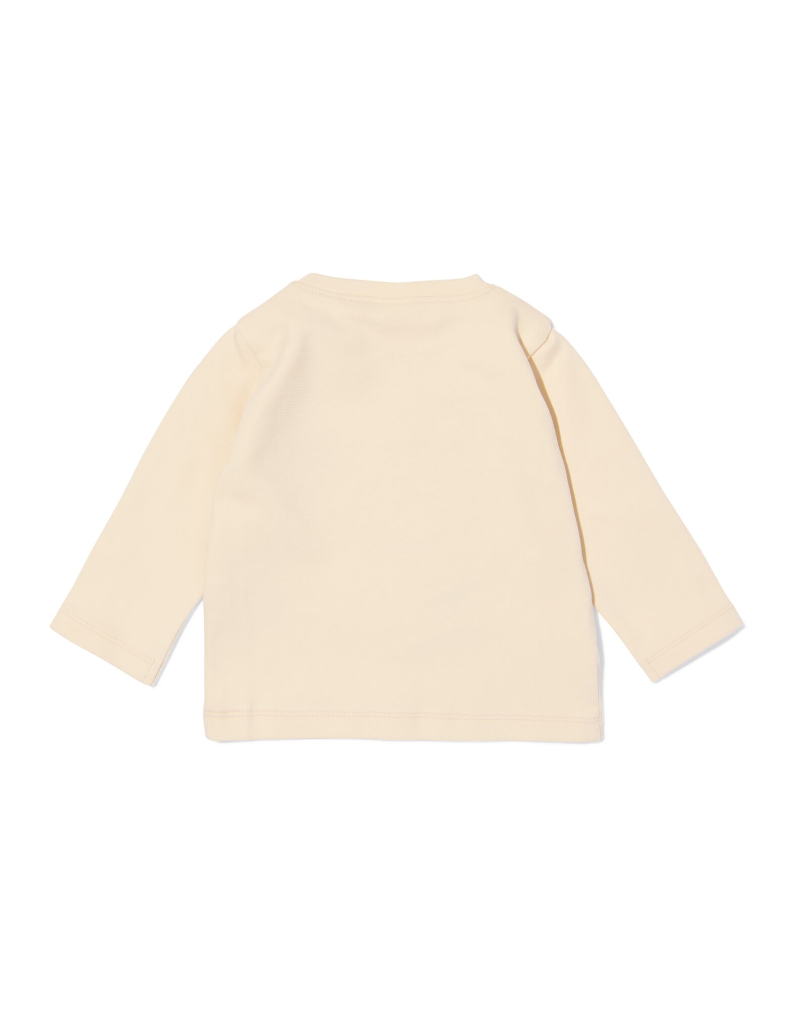 t-shirt b&eacute;b&eacute; jersey &eacute;cru - 33181070ECRU - HEMA