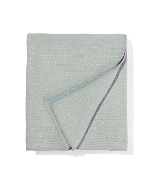 couvre-lit chambray 260x235 gris - 5790321 - HEMA