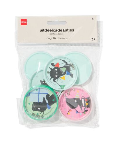 Takkie en Siepie uitdeel kantelpuzzels - 8 stuks - 14250425 - HEMA