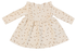 robe bébé avec des volants côte velours écru écru - 1000029126 - HEMA