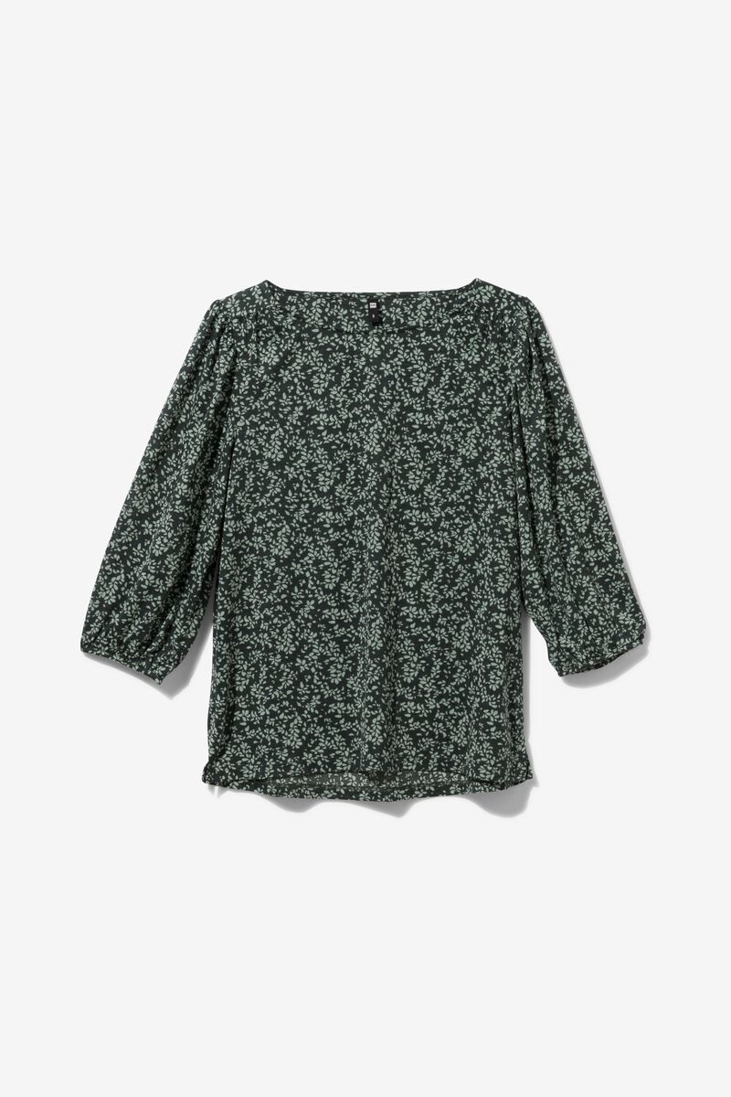 t-shirt femme cateau vert - 1000029960 - HEMA