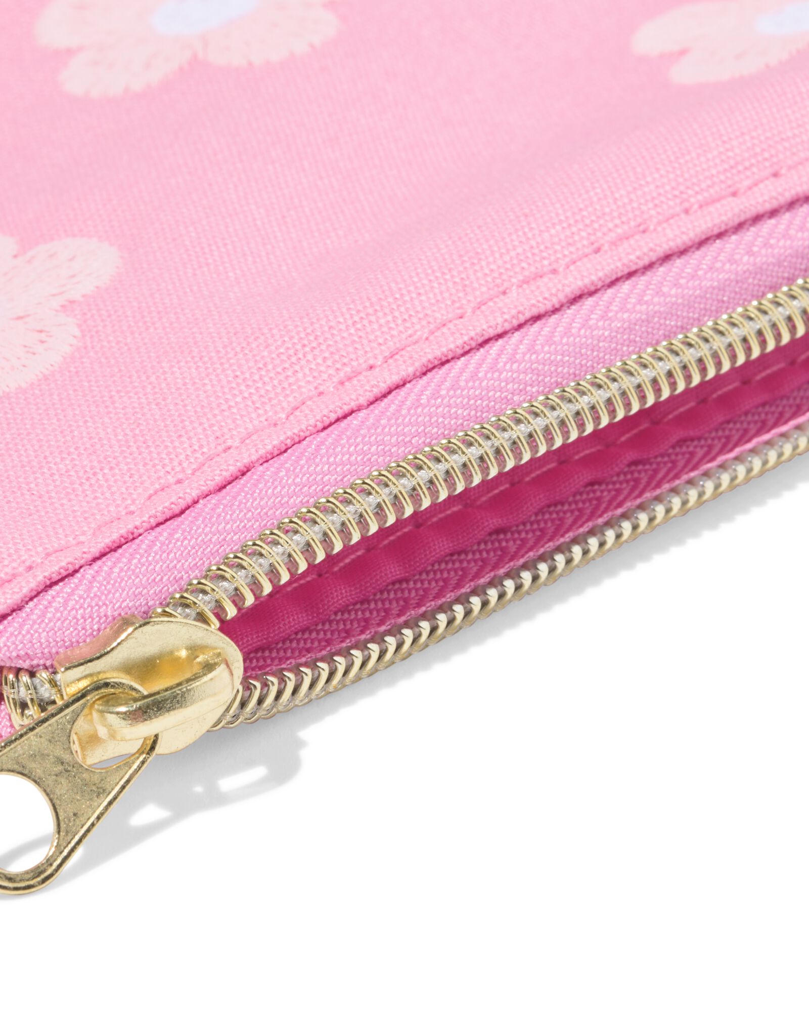 trousse en toile 22,5 x 12,7 cm fleur - 14540128 - HEMA
