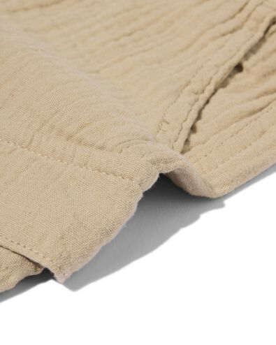 Kindershorts, normale Passform, Musselin hellbraun hellbraun - 30714804LIGHTBROWN - HEMA