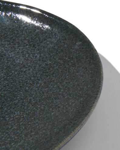 plat ovale - 30 cm - Porto - émail réactif - noir - 9602036 - HEMA