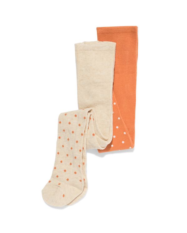 babymaillots stippen - 2 stuks middenbruin middenbruin - 4700720MIDBROWN - HEMA