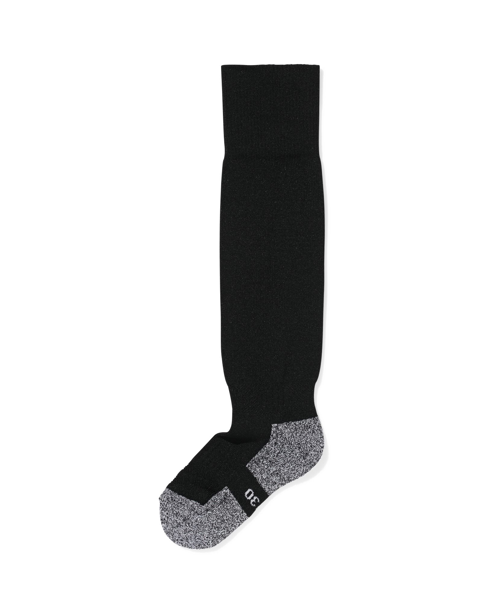 kinder sportsokken  zwart zwart - 30690008BLACK - HEMA