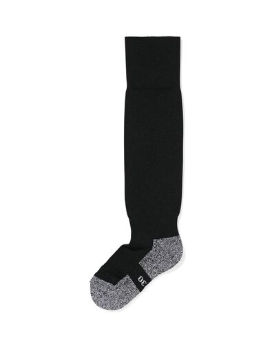 kinder sportsokken  zwart zwart - 30690008BLACK - HEMA