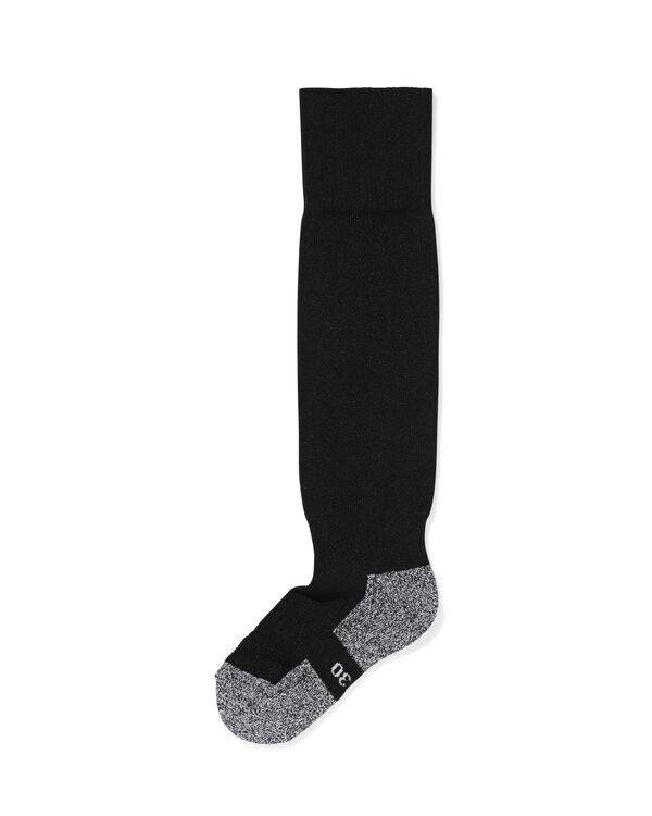 kinder sportsokken  zwart zwart - 30690008BLACK - HEMA