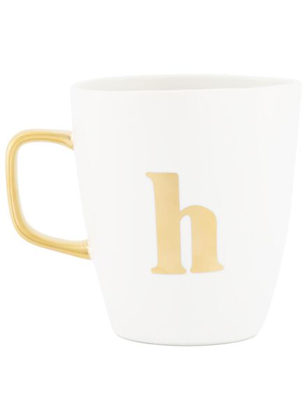 mug A à Z blanc blanc - 1000017045 - HEMA