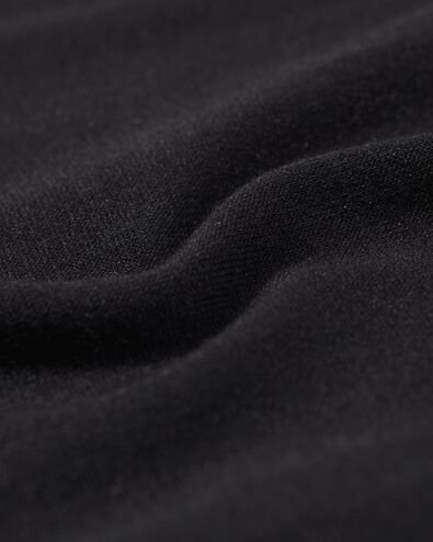 damesnachthemd viscose zwart L - 23470163 - HEMA