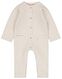 Newborn-Jumpsuit weiß weiß - 1000020626 - HEMA