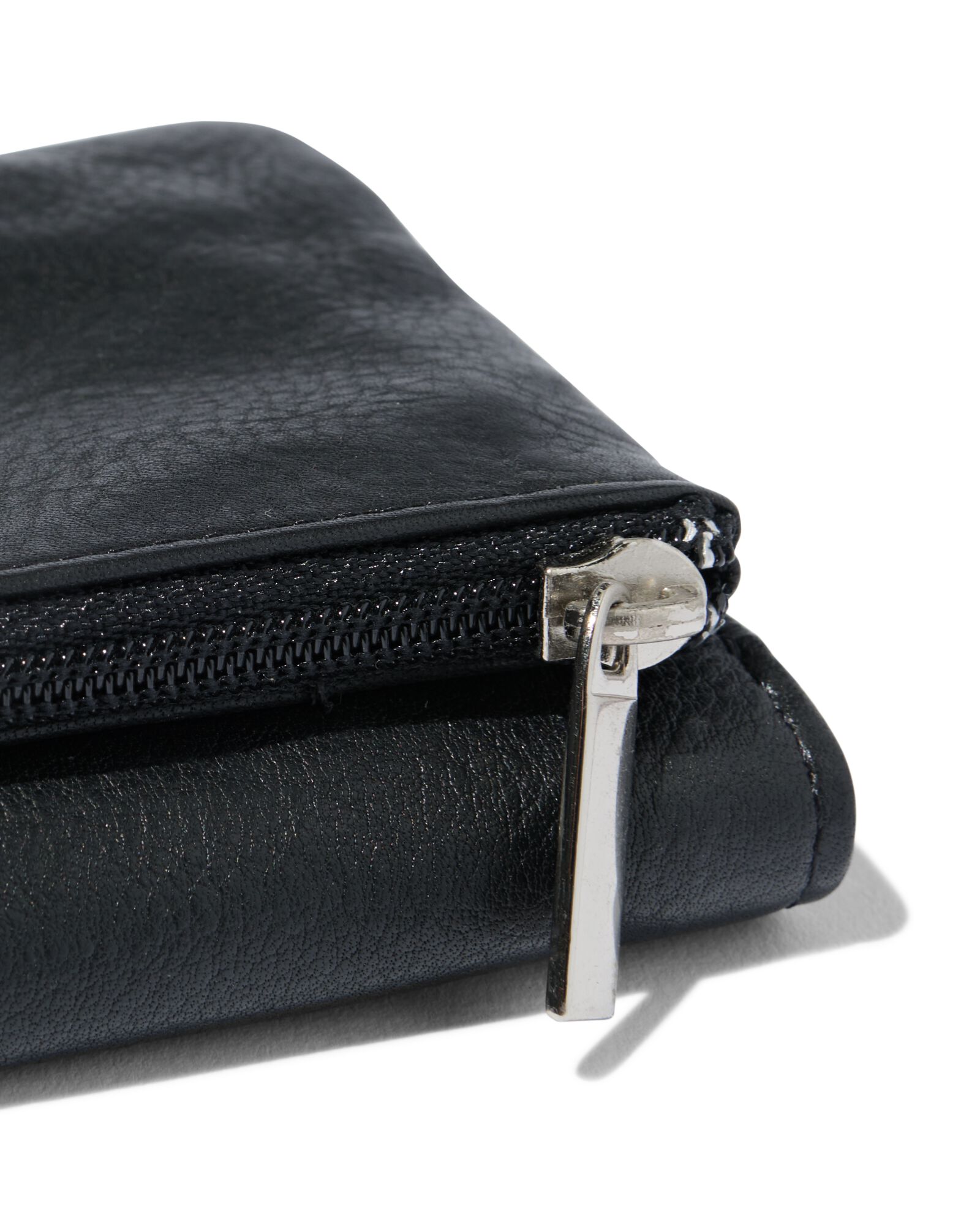 Portemonnaie aus Leder, Schwarz - 18150050 - HEMA
