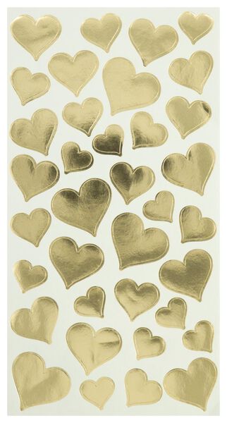 Aufkleber, Herzen, 19 x 10 cm, 3 Bogen - 14110241 - HEMA