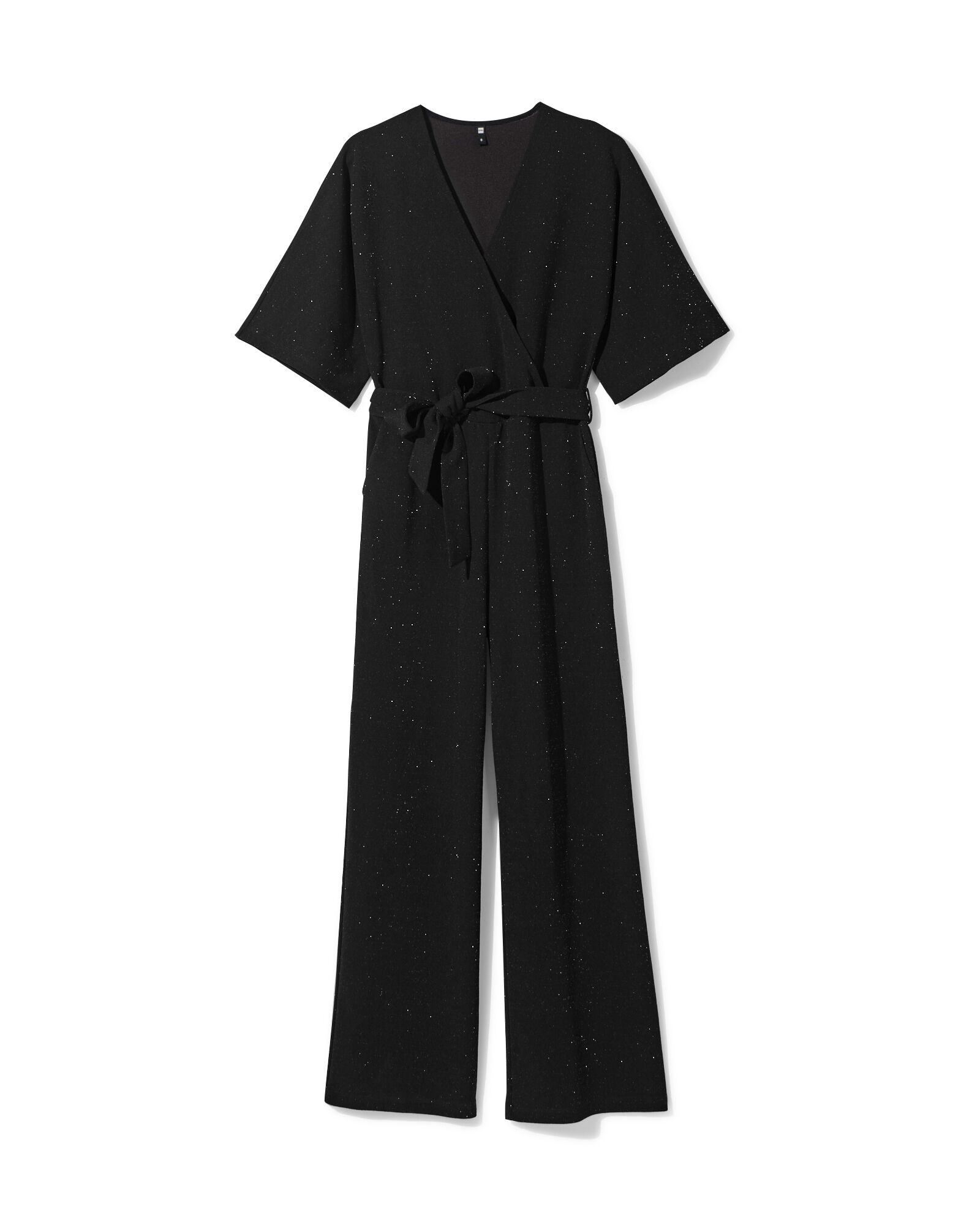 Damen-Jumpsuit Wani, Glitzer schwarz - 36247350BLACK - HEMA