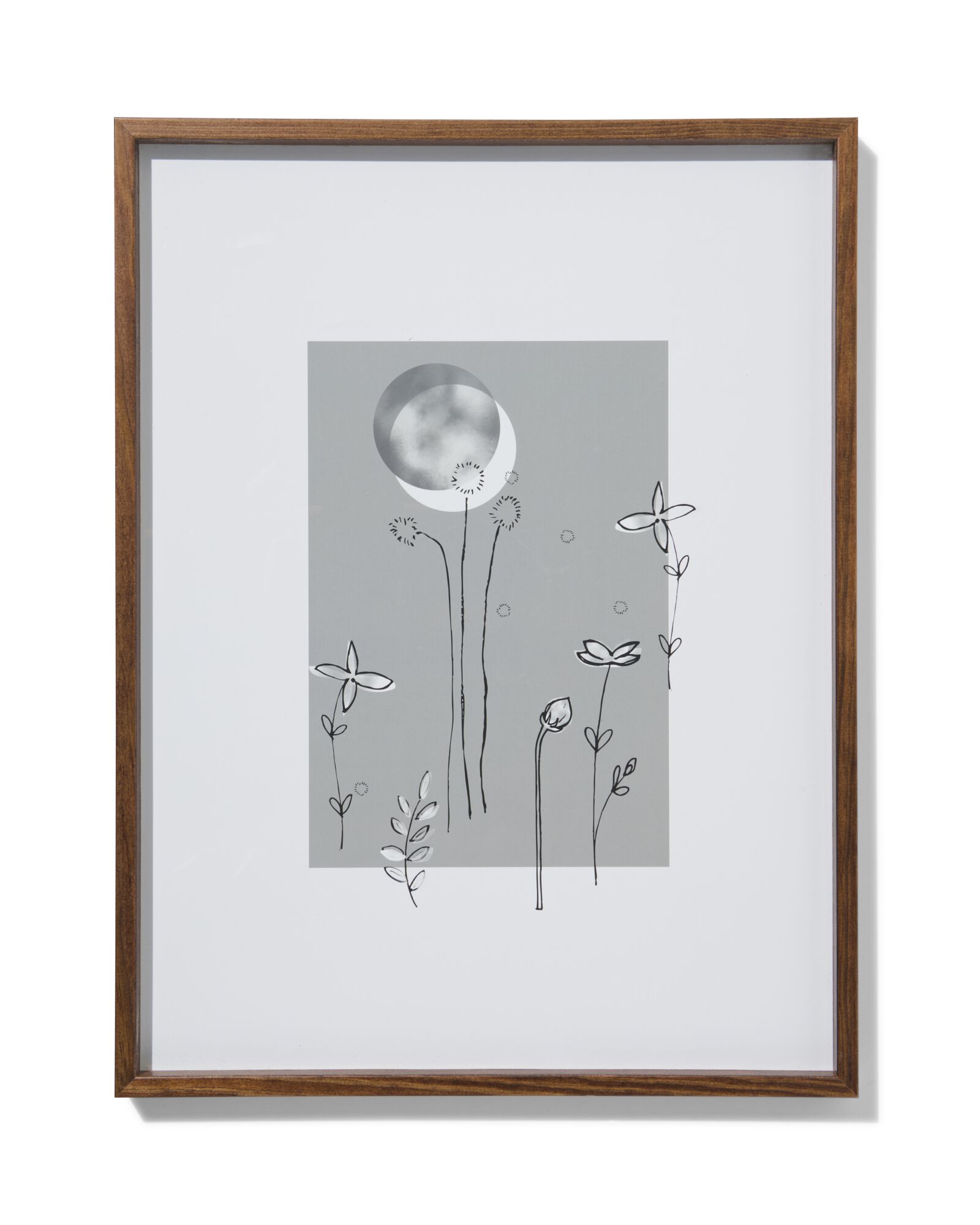 fotolijst massief notenhout 30x40 30 x 40 hout - 13622044 - HEMA