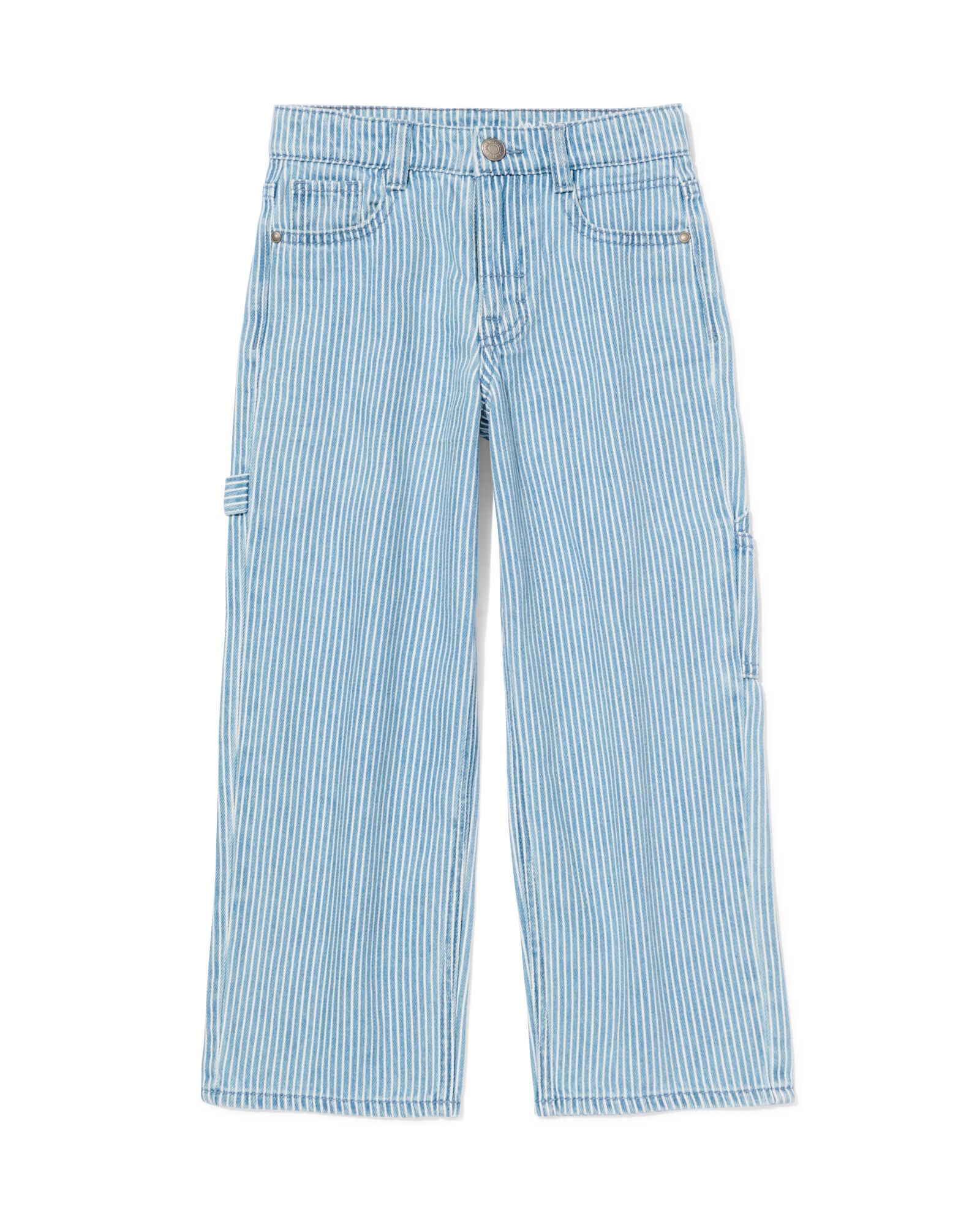 kinderbroek strepen lichtblauw lichtblauw - 30718901LIGHTBLUE - HEMA