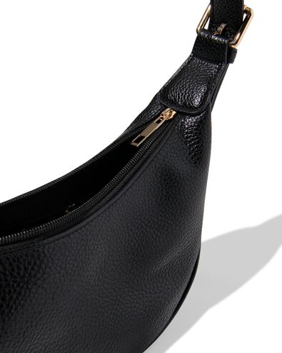 Umh&auml;ngetasche aus Kunstleder, Schwarz - 18750002 - HEMA