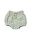 newborn shorts mousseline lichtblauw - 1000031523 - HEMA