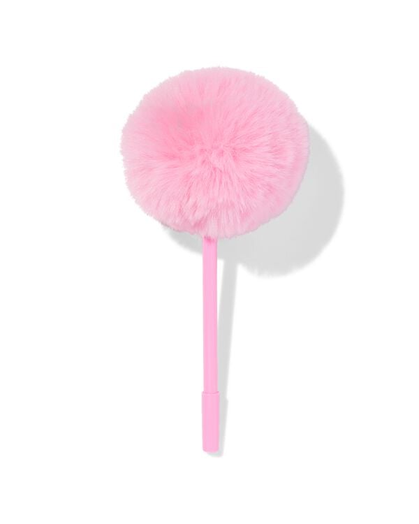 stylo pompon rose - 14480053 - HEMA