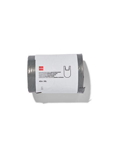 pedaalemmerzakken 10L gerecycled plastic - 40 stuks - 20550050 - HEMA