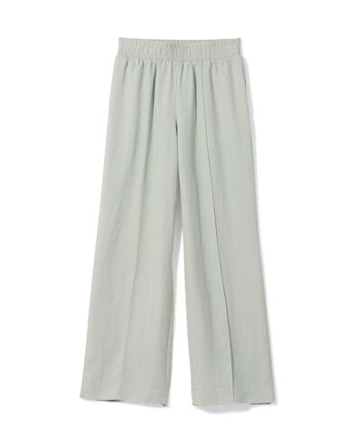 damesbroek Inez wide fit zand zand - 36207360SAND - HEMA