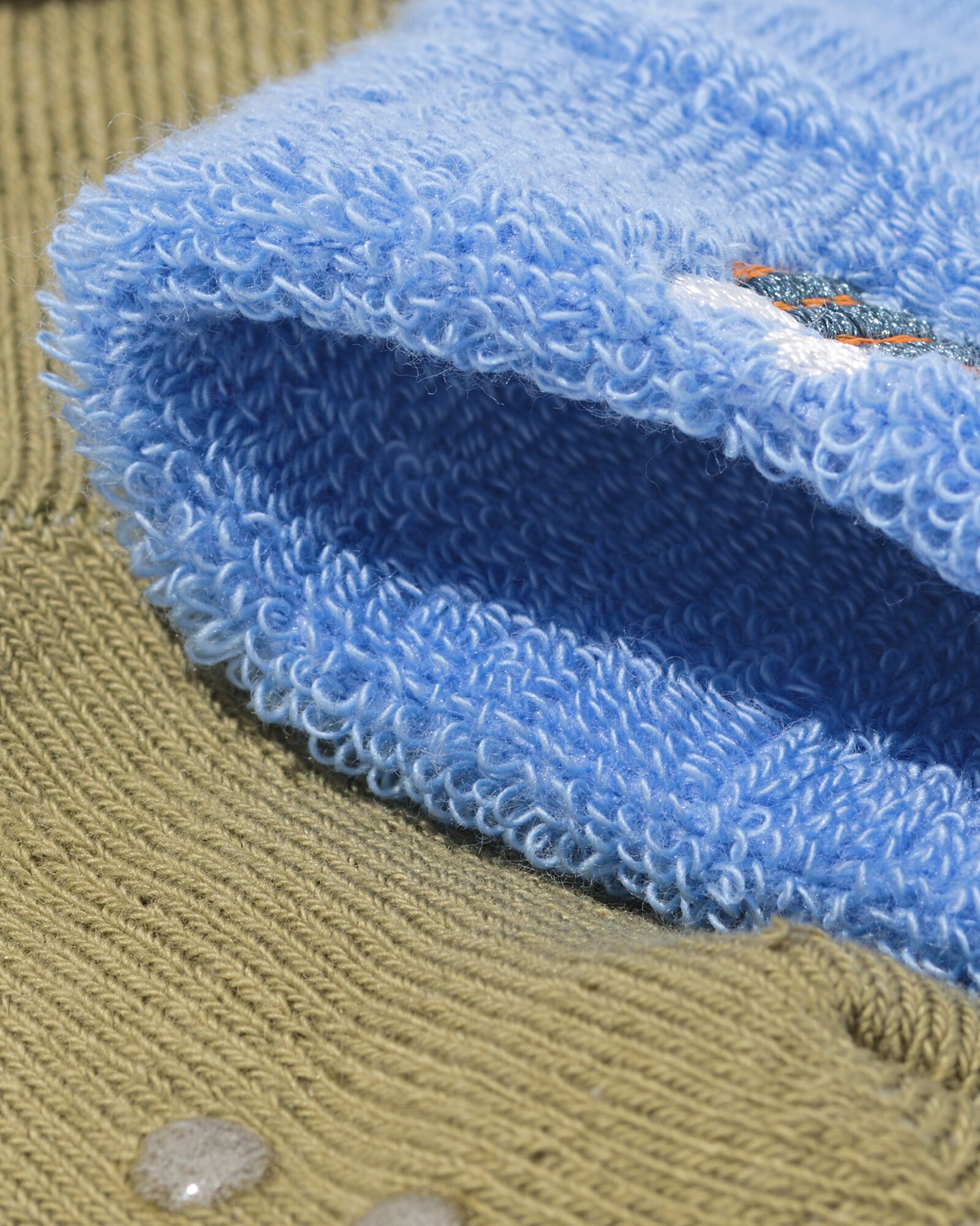 chaussettes b&eacute;b&eacute; tissu &eacute;ponge abeilles - 2 paires bleu bleu - 4731160BLUE - HEMA