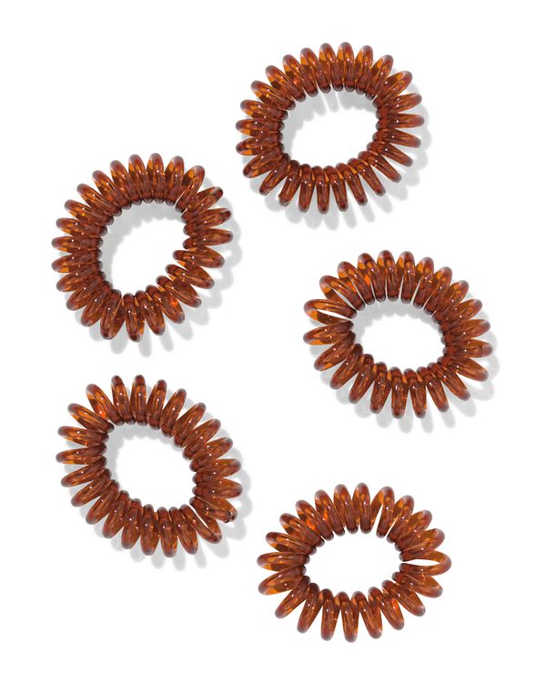 5-pak spiraal elastiekjes - 11873048 - HEMA