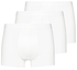boxers homme modèle court coton/stretch long lasting blanc blanc - 1000025309 - HEMA