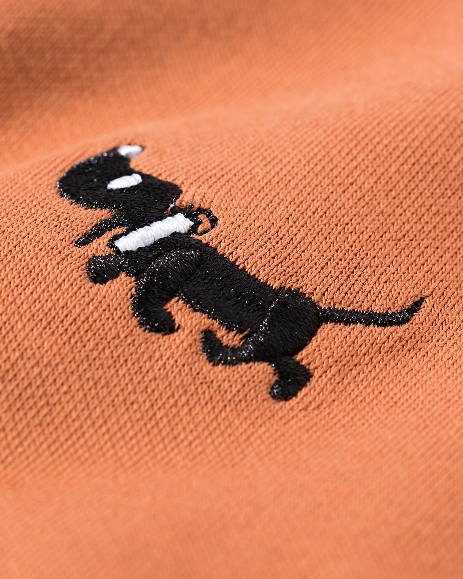 Takkie kindertrui sweatstof bruin bruin - 30712836BROWN - HEMA