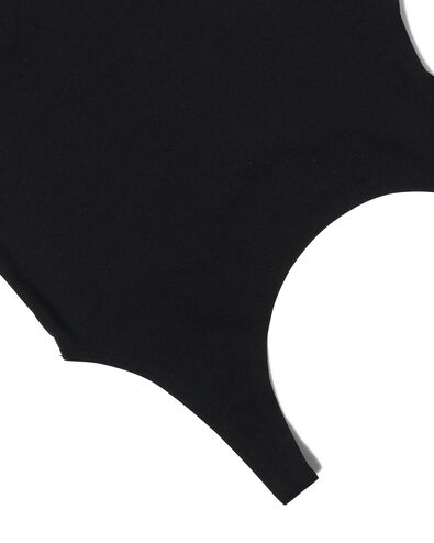 medium corrigerend hemd zwart zwart - 1000002420 - HEMA