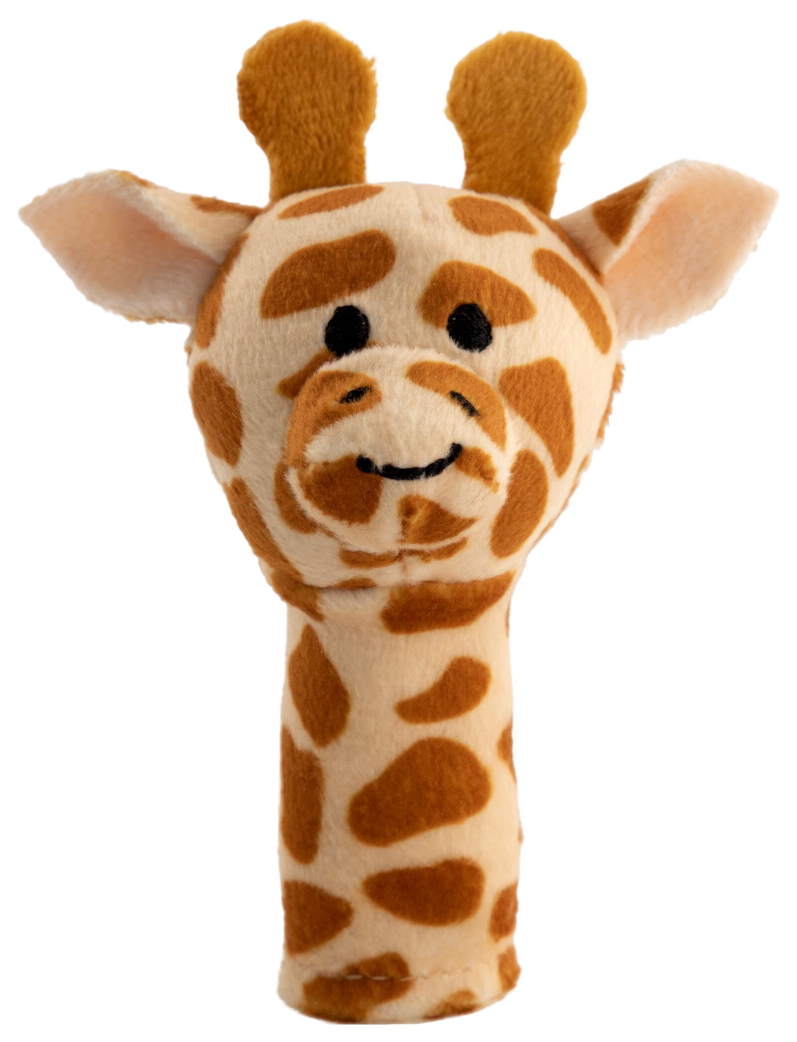 La marionnette à poupée animale en peluche douce avec bouche mobile pour  enfants girafe