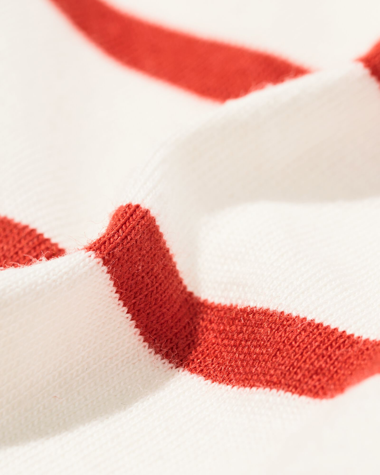 baby T-shirt jersey strepen rood rood - 33189270RED - HEMA