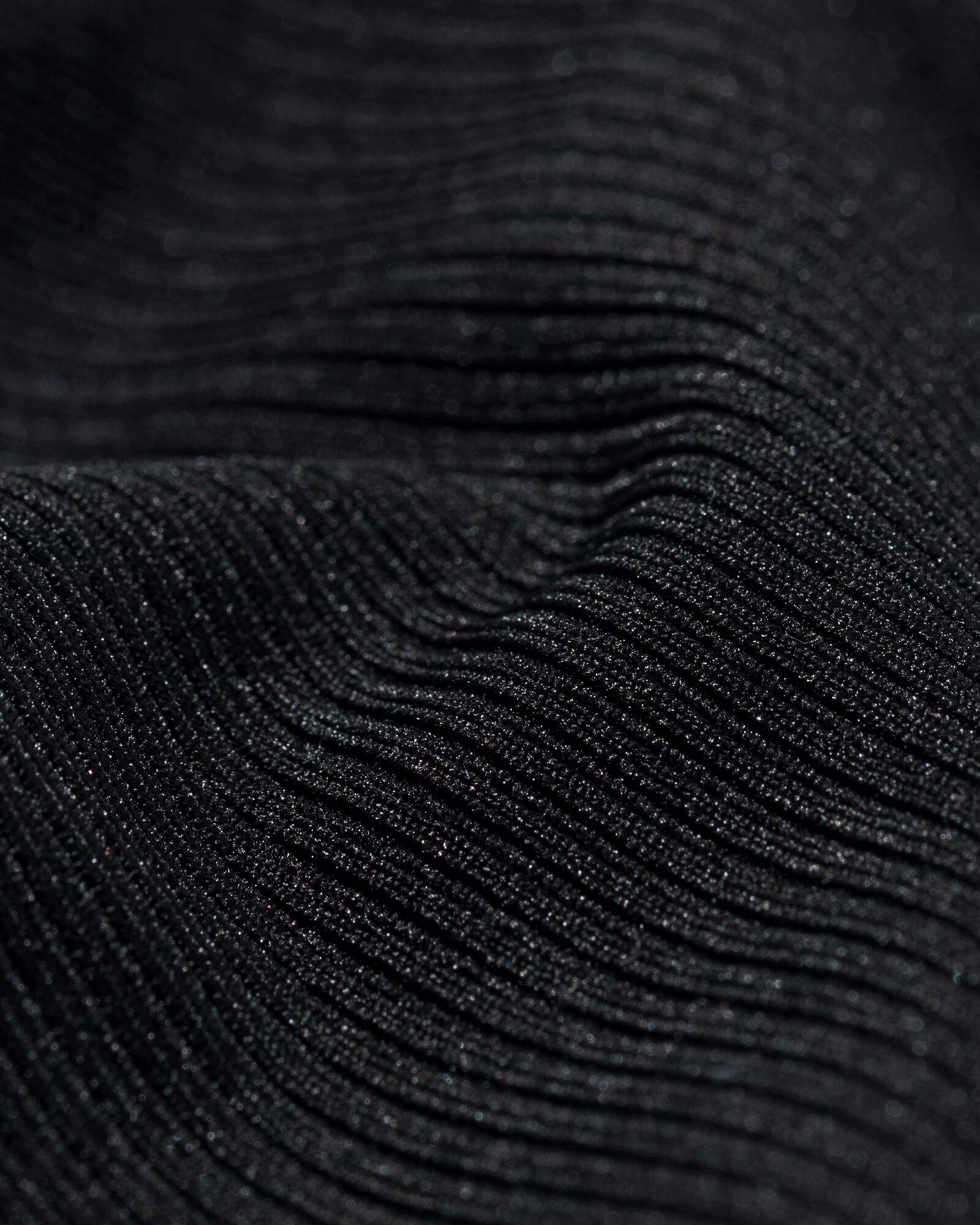 dames tailleslip micro rib ultimate comfort zwart - 19668104BLACK - HEMA