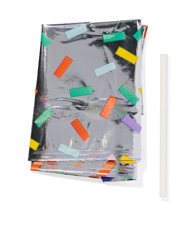 ballon aluminium couronne 20cm confetti - 14260072 - HEMA