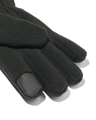 Kinder-Touchscreen-Handschuhe schwarz 146/152 - 16720234 - HEMA