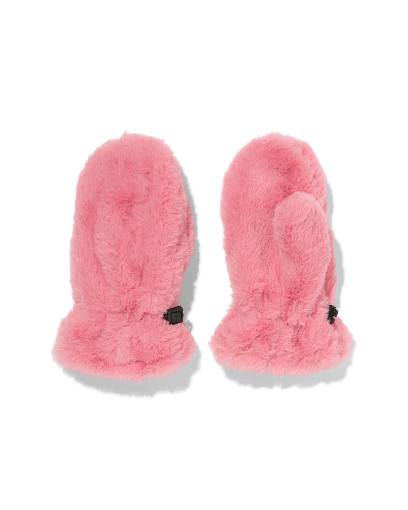 Kinderf&auml;ustlinge mit Kunstpelz  rosa rosa - 16700155PINK - HEMA