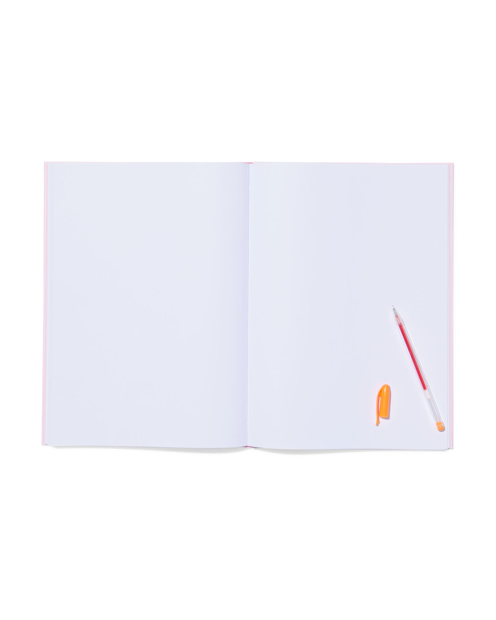 carnet feuilles blanches 30 x 21,5 cm - 14100240 - HEMA
