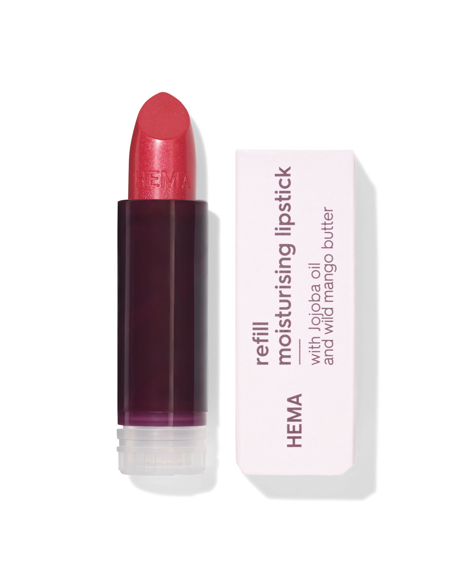 navulling moisturising lipstick 43 date night - satin - 11230443 - HEMA