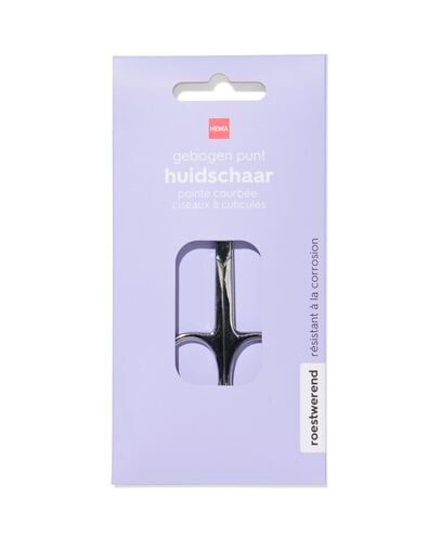 ciseaux &agrave; peau &agrave; bouts recourb&eacute;s acier inoxydable - 11912405 - HEMA