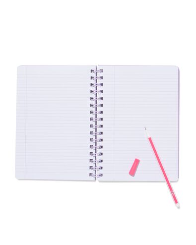 Notizbuch A5, liniert Katzen - 14102202 - HEMA