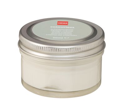 cirage cr&egrave;me incolore - 20500081 - HEMA