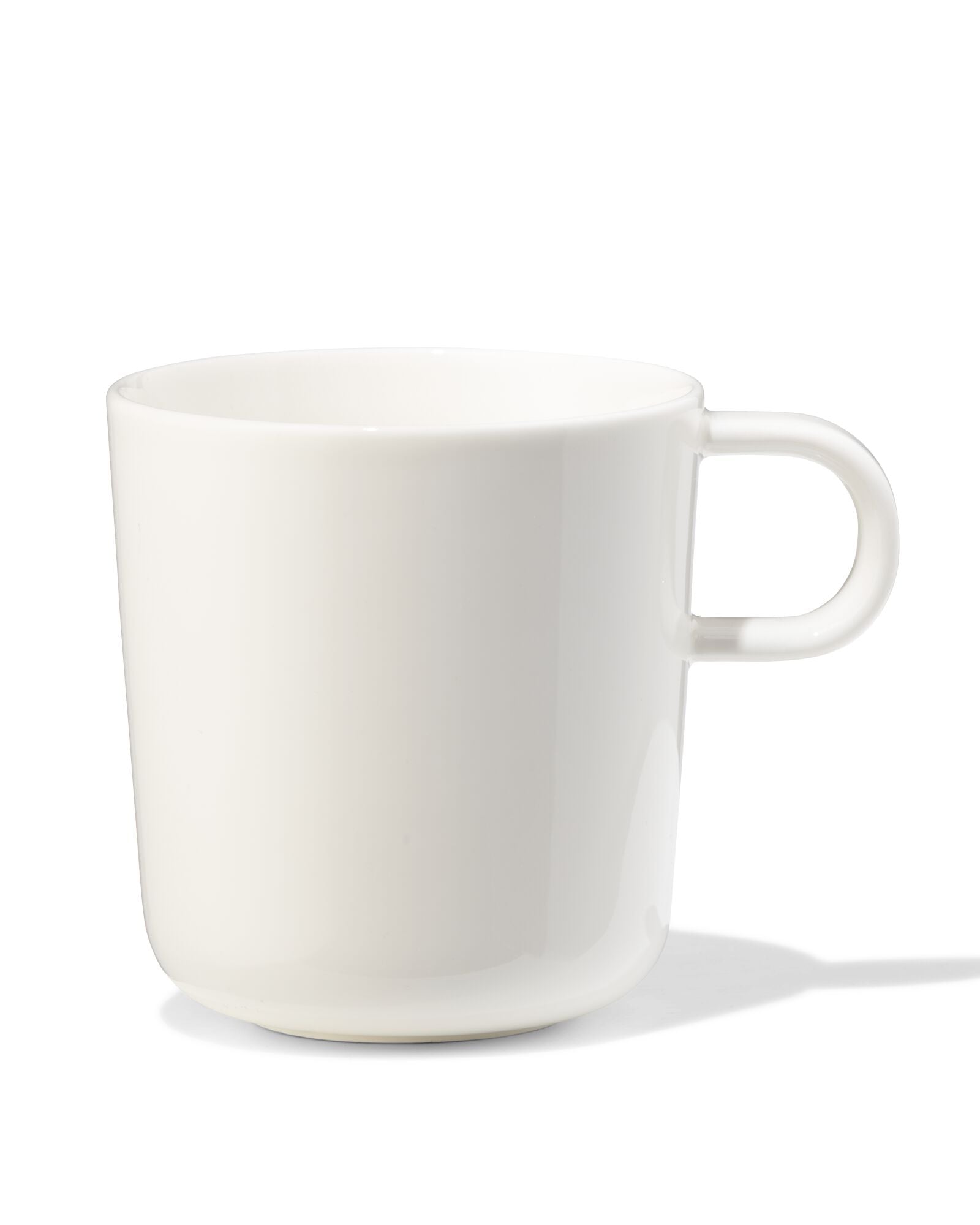 mug &agrave; cappuccino 350ml Knap new bone china blanc - 80660302 - HEMA