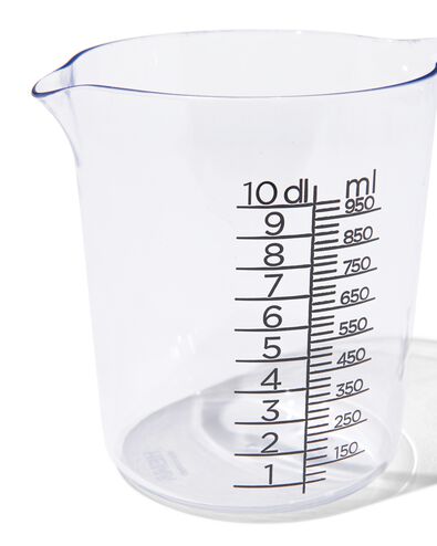 Messbecher, 1 Liter, Kunststoff, transparent - 80810031 - HEMA