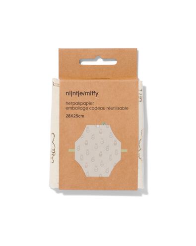 papier d’emballage Miffy en tissu réutilisable S - 14760017 - HEMA