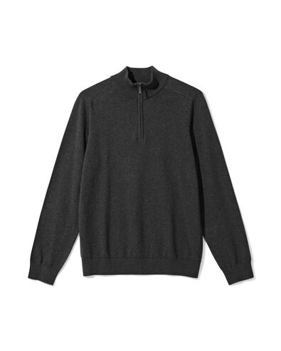 Herrenpullover Flip graumeliert - 2172010GREYMELANGE - HEMA