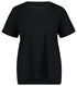 Damen-T-Shirt schwarz schwarz - 1000023509 - HEMA